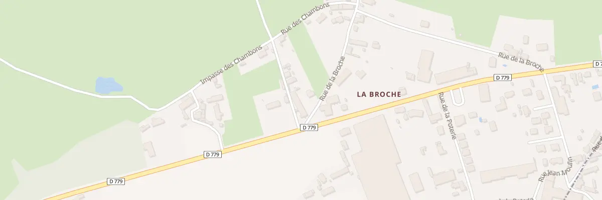 Plan du 1 Rue de la Broche à Molinet
