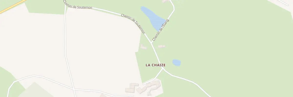 Plan du 398 Che de Souternon à Cremeaux