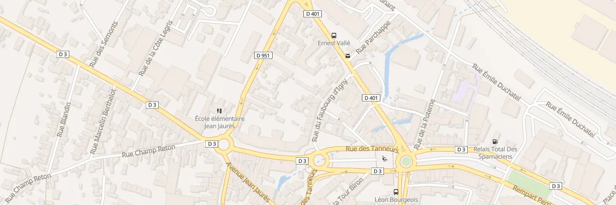 Plan du 19 Rue du Faubourg d’Igny à Épernay