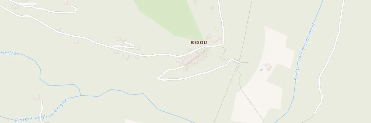 Plan du 5132 Besou à Concoules