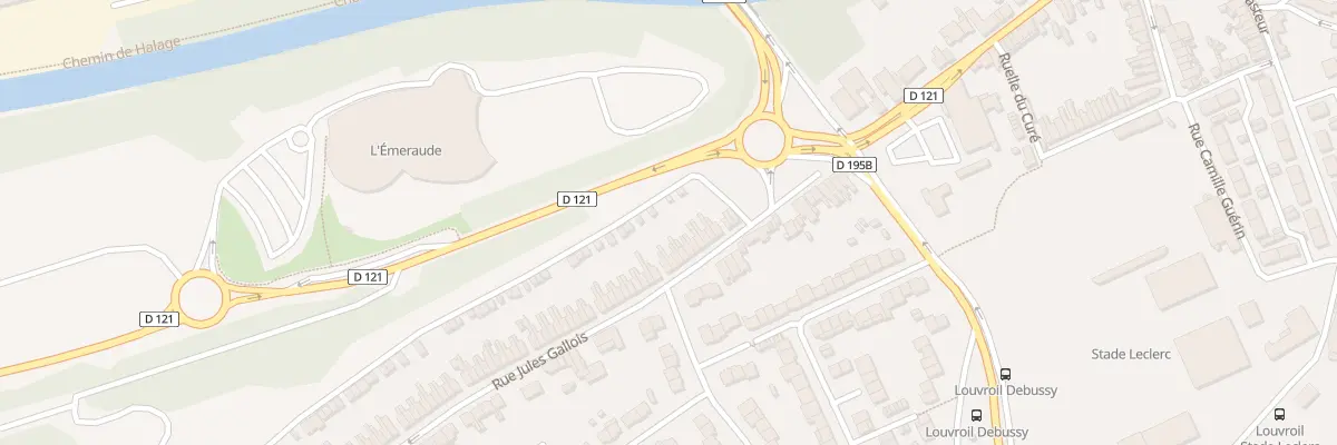 Plan du 230 Rue Jules Gallois à Louvroil