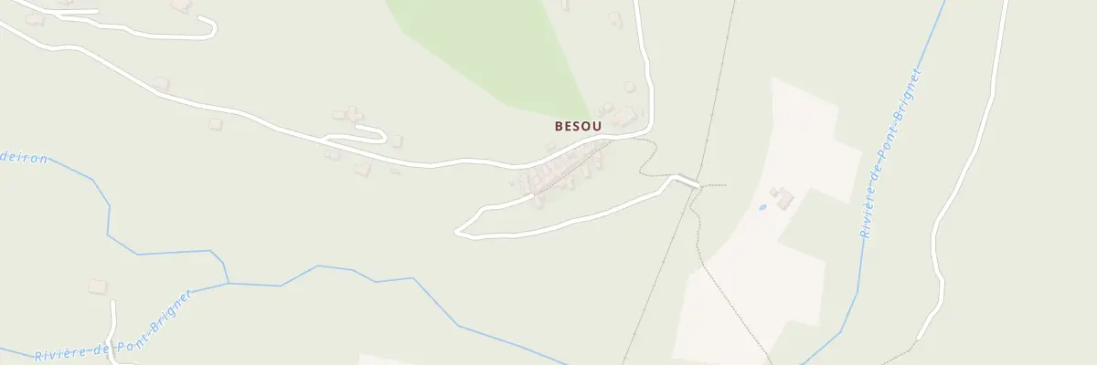 Plan du 70 Imp de Besou à Concoules