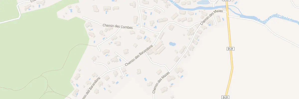 Plan du 23 Che des Barandons à Saint-Bauzille-de-Montmel