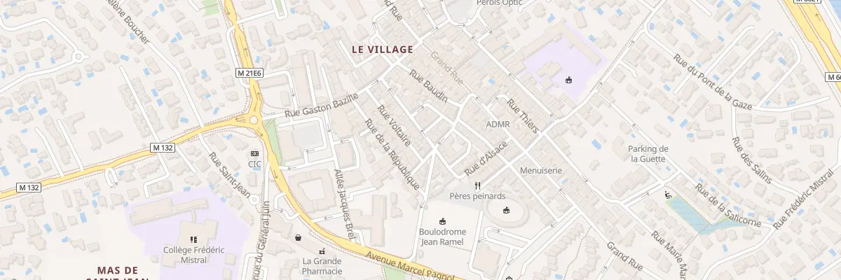 Plan du 34T Rue du Courreau à Pérols