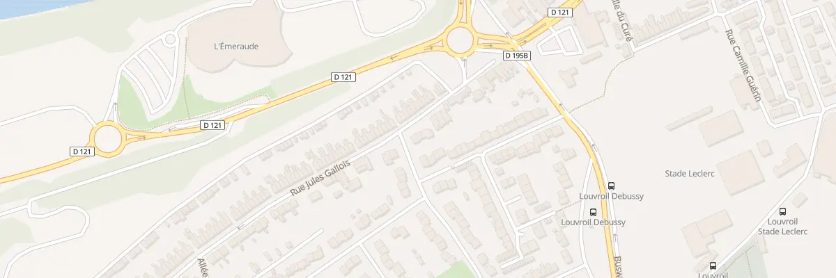 Plan du 225 Rue Jules Gallois à Louvroil