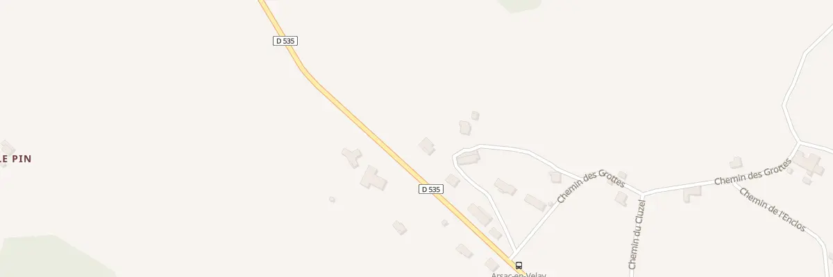 Plan du 3 Che du Py à Arsac-en-Velay