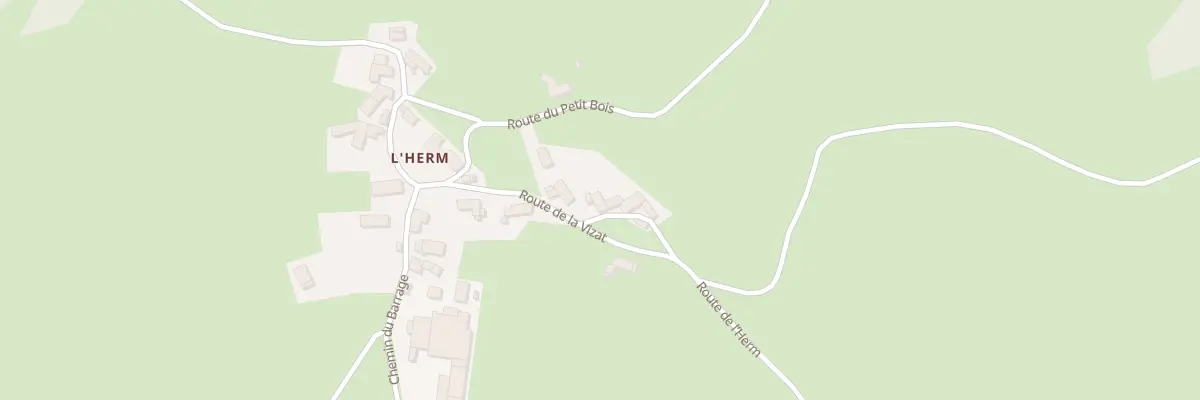 Plan du 5185E L’Herm à Boisset