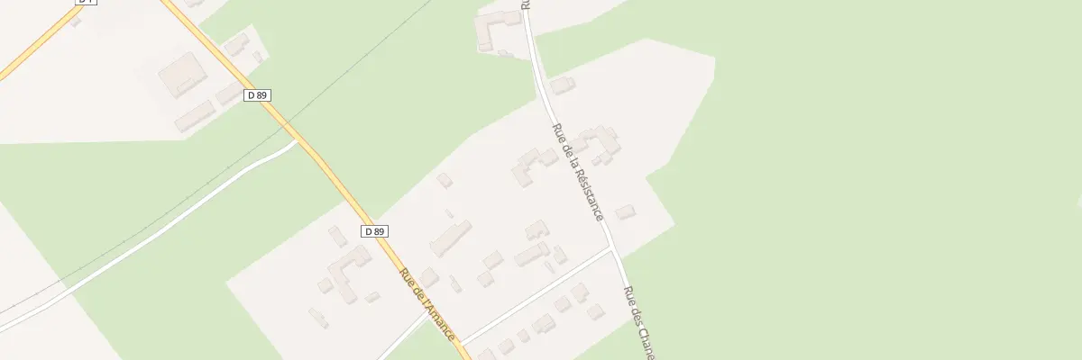 Plan du 16 Rue de la Resistance à Montigny-les-Monts