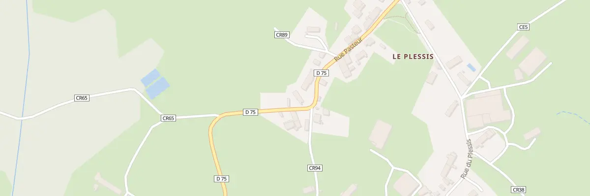 Plan du 24 Rue Pasteur à Magny
