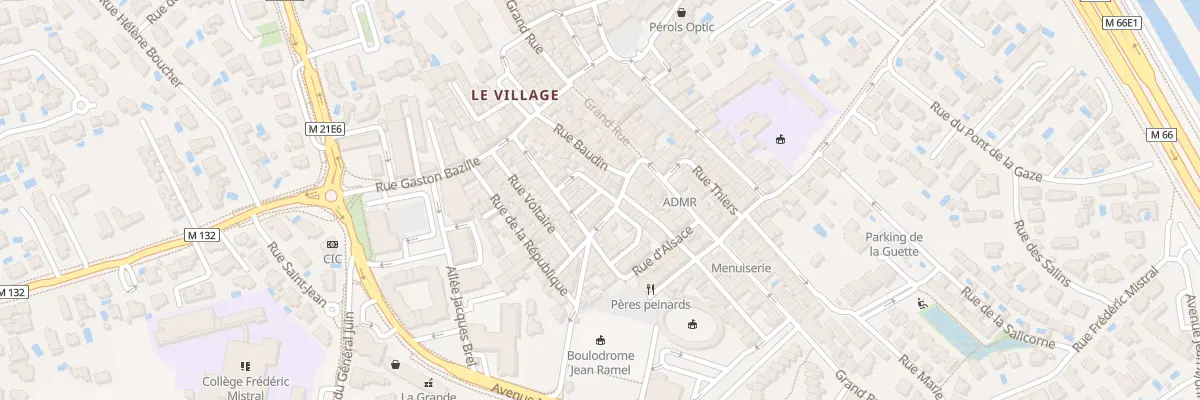 Plan du 3 Rue Lamartine à Pérols