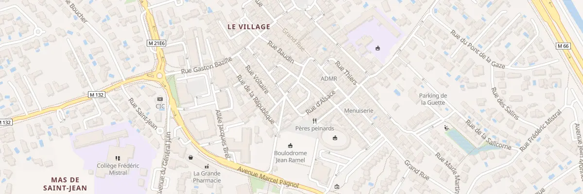 Plan du 19 Rue du Courreau à Pérols