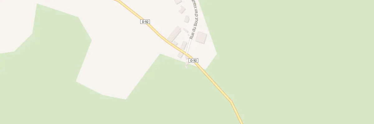 Plan du 24 Rue Bout en Haut à Davrey
