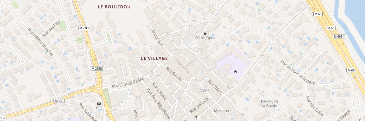 Plan du 39 Grand’Rue à Pérols