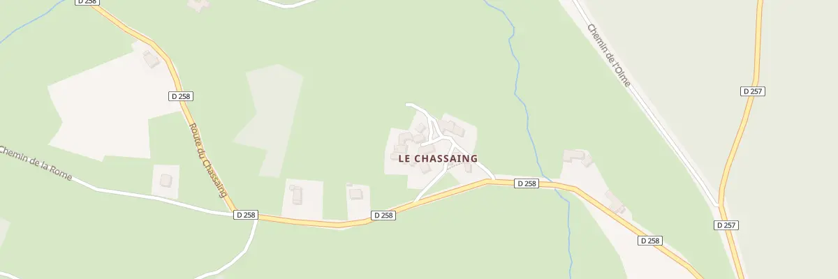 Plan du 5103A Le Chassaing à La Chaulme