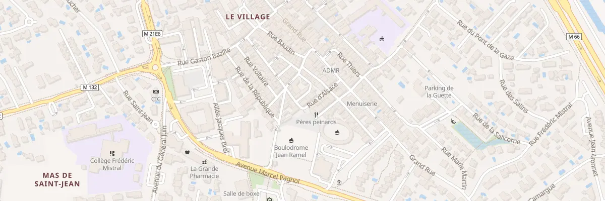 Plan du 25 Rue du Courreau à Pérols