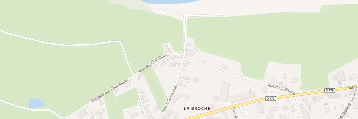 Plan du 15 Rue de la Broche à Molinet