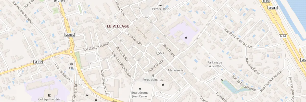 Plan du 68 Gr Grand Rue à Pérols