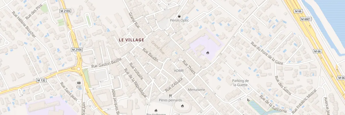 Plan du 61 Gr Grand Rue à Pérols