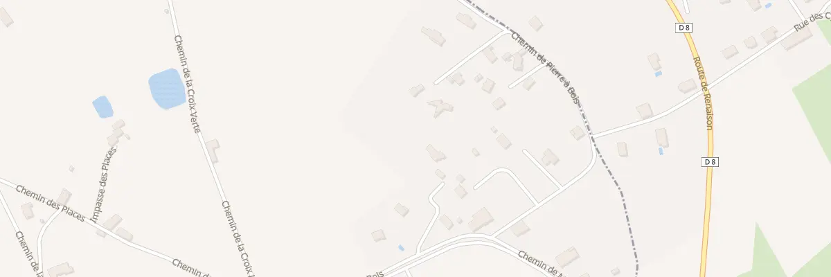 Plan du 201 Che de Pierre à Bois à Villemontais