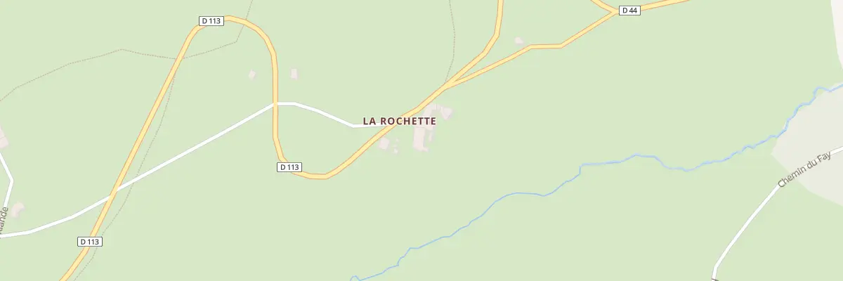 Plan du 5044 La Rochette à Lérigneux