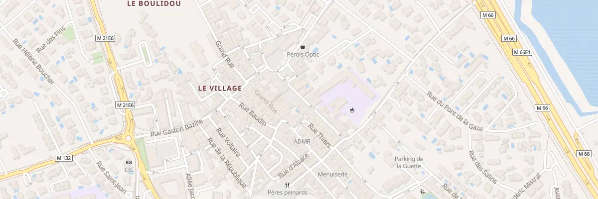 Plan du 12 Rue du Docteur Servel à Pérols
