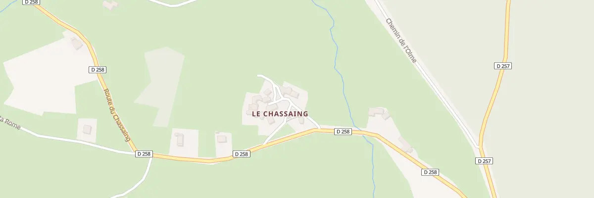 Plan du 5106 Le Chassaing à La Chaulme