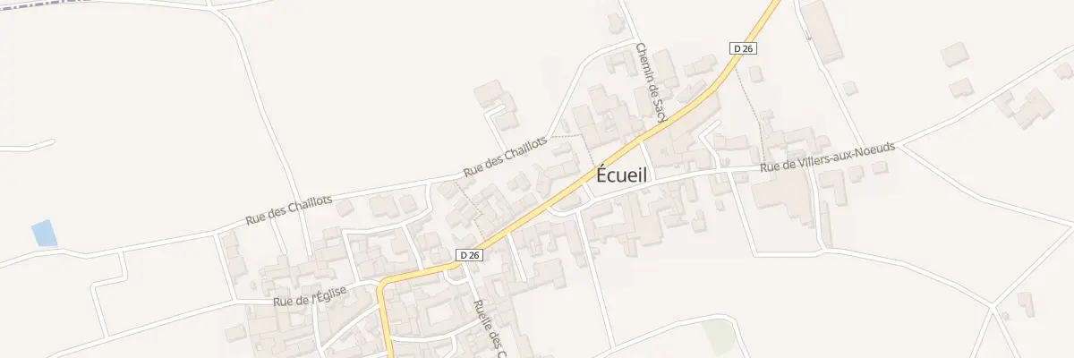 Plan du 21 Gr Grande Rue à Écueil