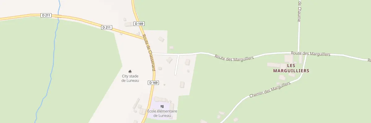 Plan du 5181 Les Marguillers à Luneau