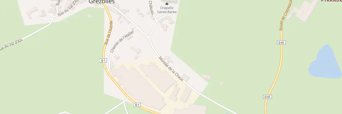 Plan du 239 Mte de la Chaux à Grézolles