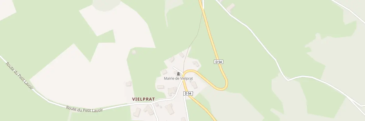 Plan du 5055 Le Chomet à Vielprat