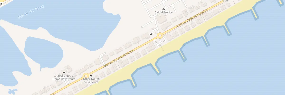 Plan du 174 Av Saint Maurice à Palavas-les-Flots