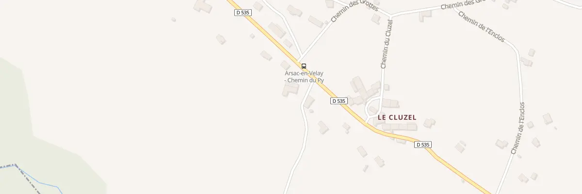 Plan du 8 Rte des Cimes à Arsac-en-Velay
