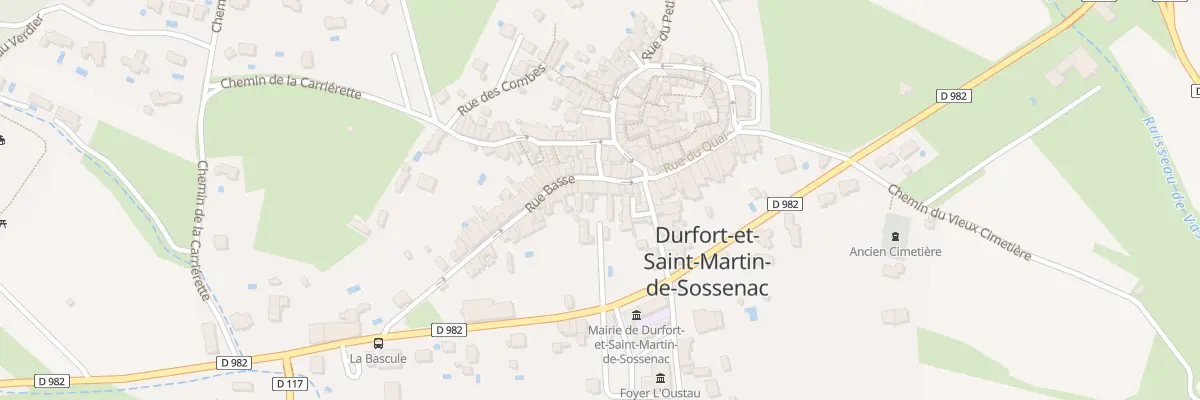 Plan du 5154 Le Village à Durfort-et-Saint-Martin-de-Sossenac