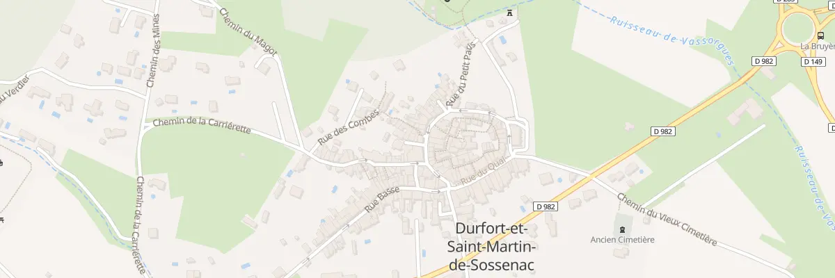 Plan du 5069 Le Village à Durfort-et-Saint-Martin-de-Sossenac