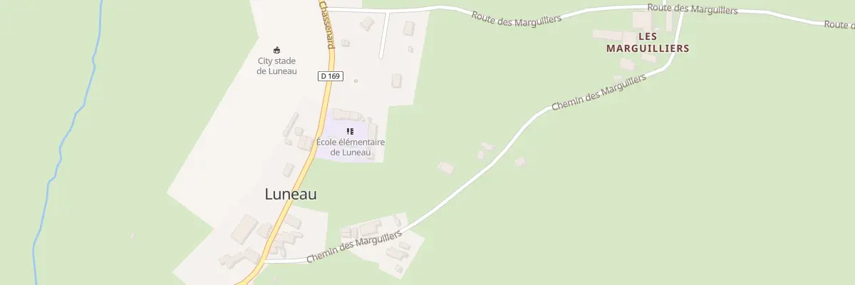 Plan du 5195 Les Marguillers à Luneau