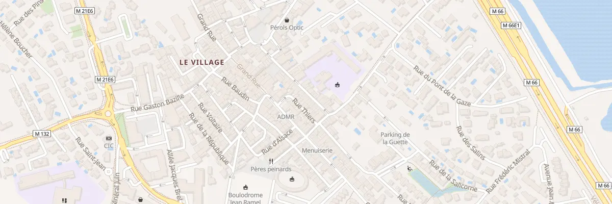 Plan du 32 Rue du Docteur Servel à Pérols