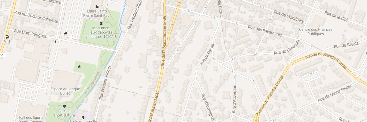 Plan du 75 Rue des Huguenots à Épernay