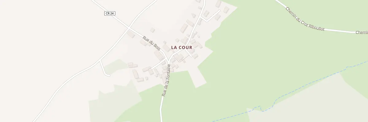 Plan du 2B La Cour Hameau à Sainte-Colombe