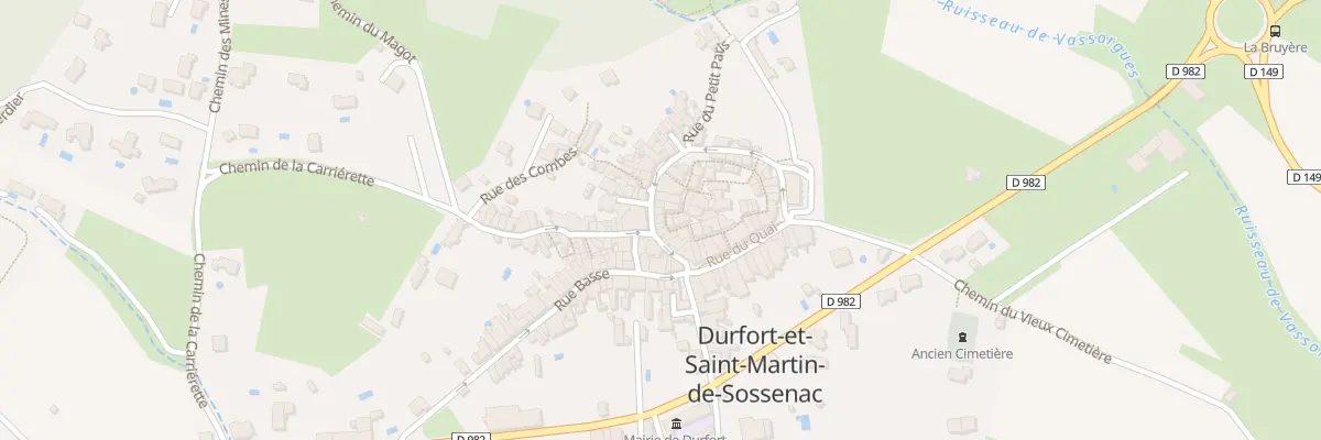 Plan du 5328 Le Village à Durfort-et-Saint-Martin-de-Sossenac
