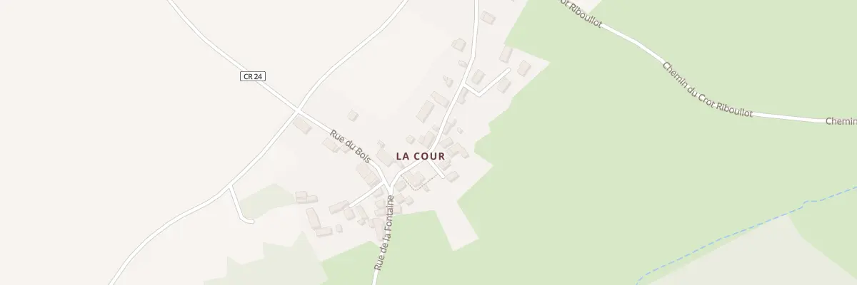 Plan du 15 Ham de la Cour à Sainte-Colombe