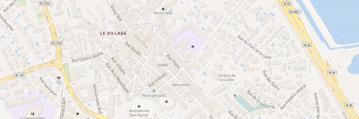 Plan du 40 Rue du Docteur Servel à Pérols