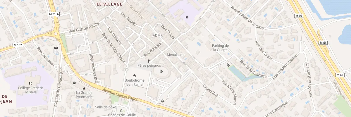 Plan du 94 Gr Grand Rue à Pérols