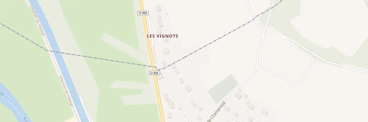 Plan du 20 Rue de la Chapelle à Cheney