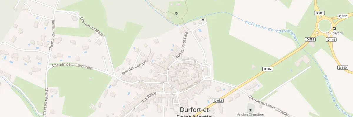 Plan du 5057 Le Village à Durfort-et-Saint-Martin-de-Sossenac