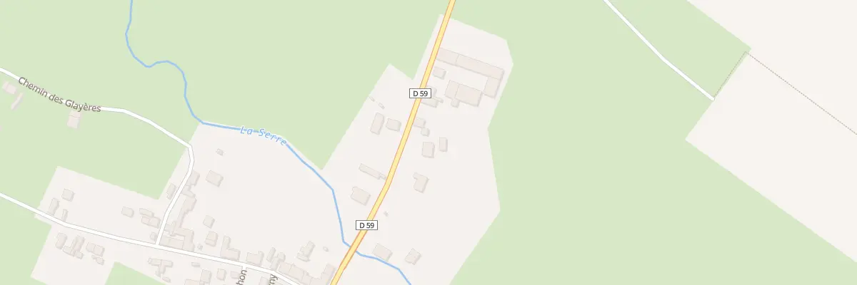 Plan du 8 Rue de Moranzy à Agnicourt-et-Séchelles