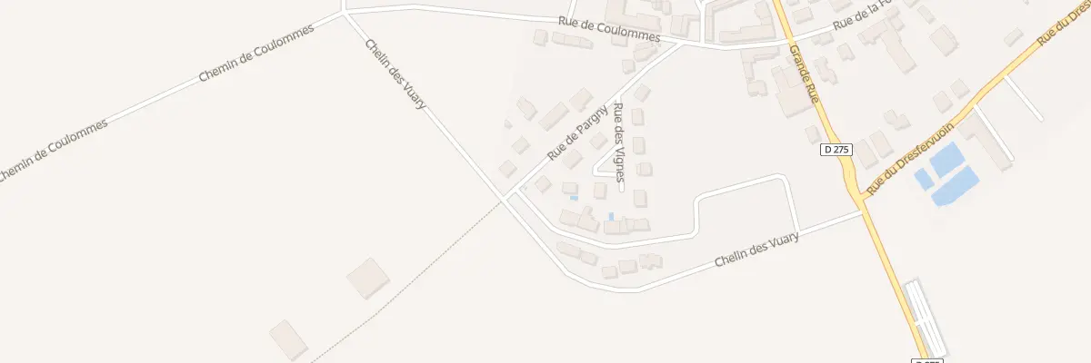 Plan du 7 Rue de Pargny à Ormes