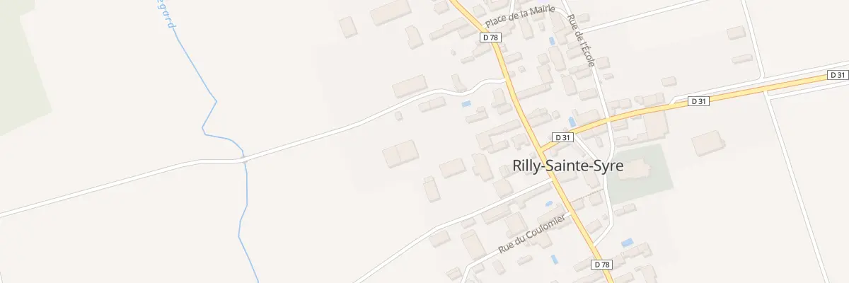 Plan du 84 Rue Saint Savinien à Rilly-Sainte-Syre