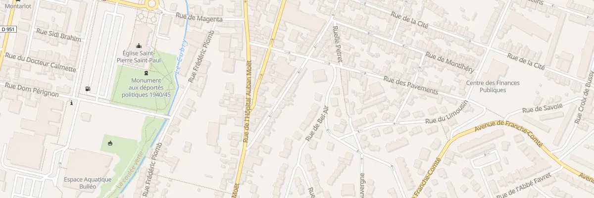 Plan du 59 Rue des Huguenots à Épernay
