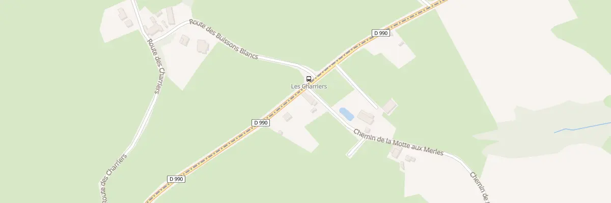 Plan du 5028 La Motte au Merle à Artaix