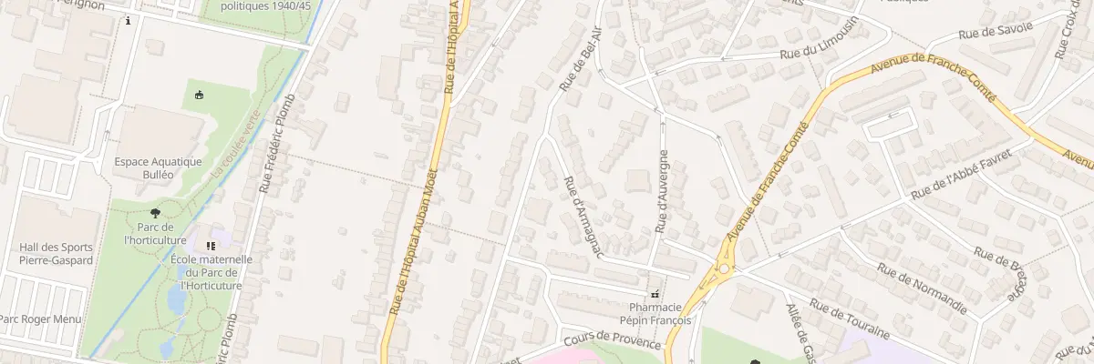 Plan du 4 Rue d’Armagnac à Épernay